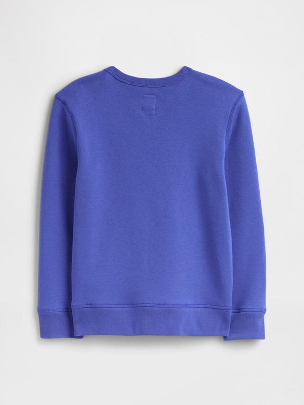 GAP Gyerek pulóver logóval és fleece béléssel GAP