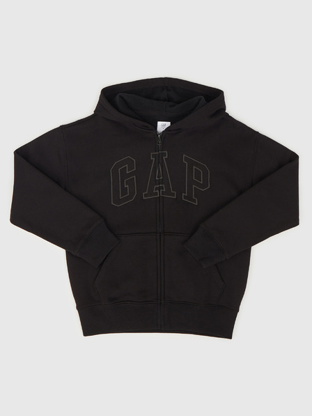 GAP Gyerek pulóver logóval és fleece béléssel GAP