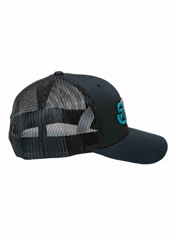 Meatfly Meatfly Setty Trucker Baseball sapka Petrol / Fekete | Fekete | Méret