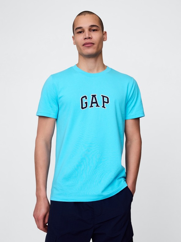 GAP GAP logó v-ss camo arch póló