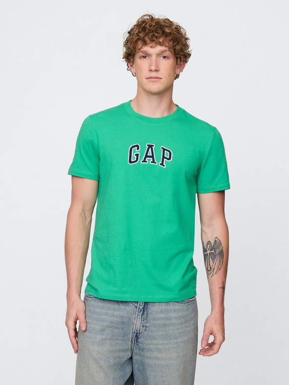 GAP GAP logó v-ss camo arch póló