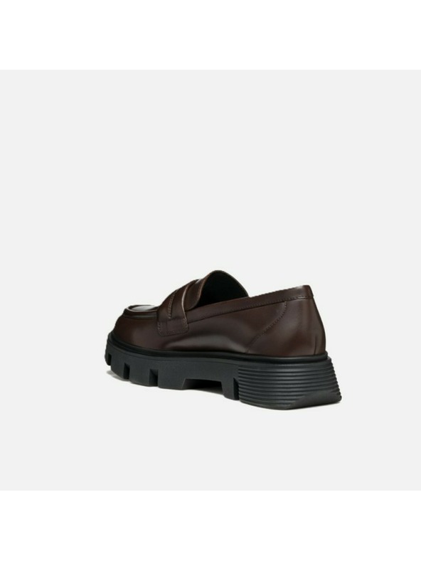 Geox Sötétbarna Geox Vilde női mokaszín