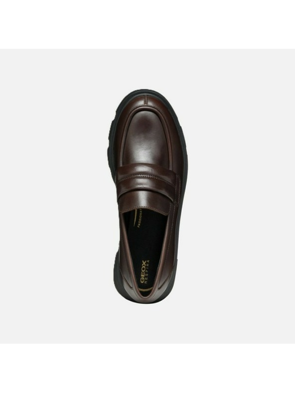 Geox Sötétbarna Geox Vilde női mokaszín