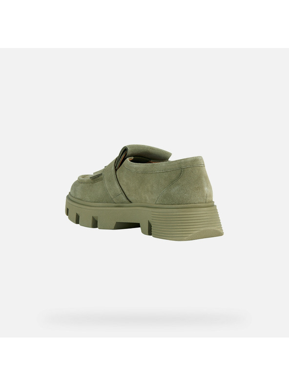 Geox Világoszöld Geox Vilde női mokaszín