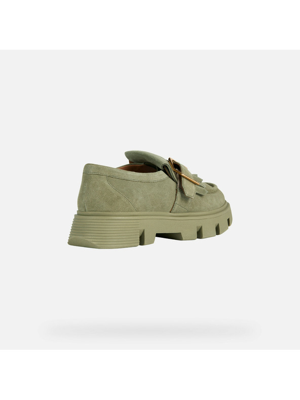 Geox Világoszöld Geox Vilde női mokaszín