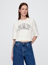 GAP Oversize crop pulóver VintageSoft Americana GAP