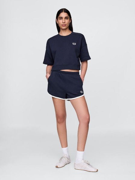 GAP Oversize crop pulóver VintageSoft Americana GAP