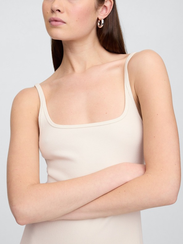 GAP Bordázott midi ruha GAP