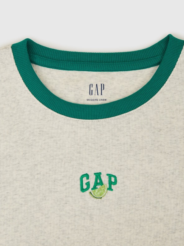 GAP Crop felső logóval Americana GAP