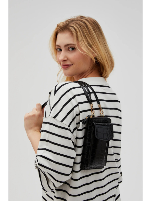 Moodo Fekete telefontok válltáska