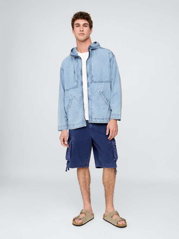 GAP Férfi jeans dzseki oversize Ripstop GAP