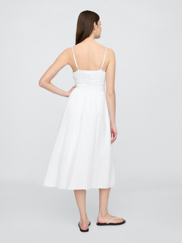 GAP Muszlin maxi ruha zsebekkel GAP