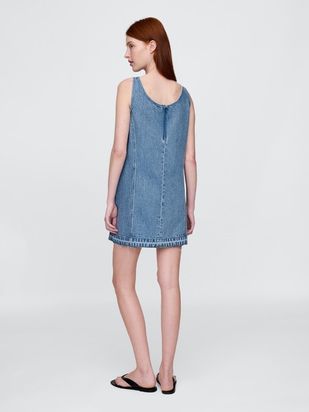 GAP Jeans mini ruha UltraSoft Americana GAP