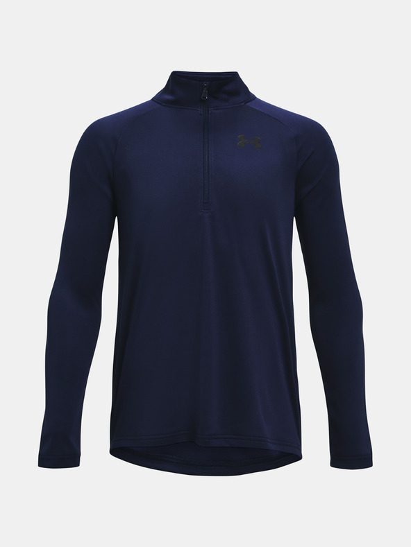 Under Armour Fiú póló Under Armour UA Tech 2.0 1/2 Zip-NVY