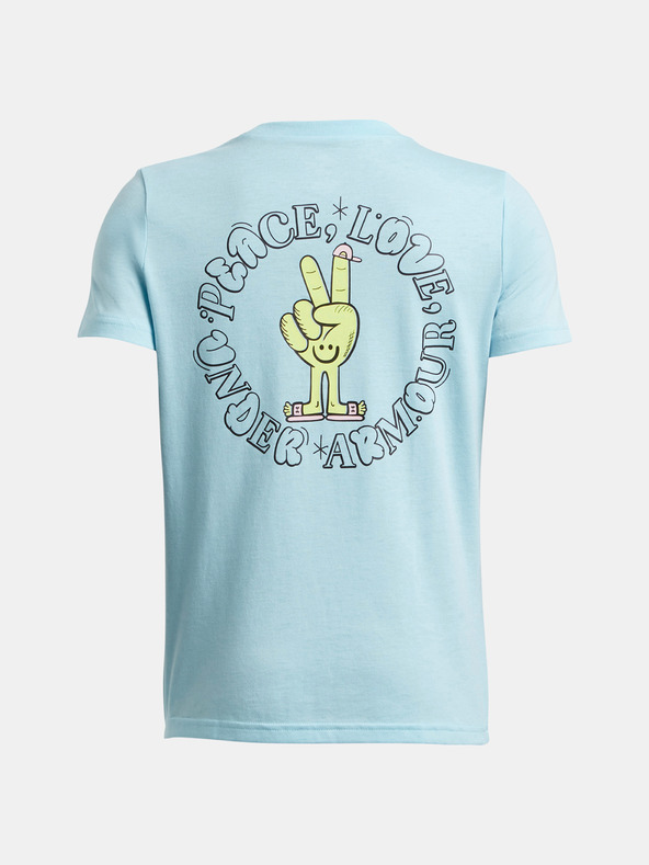 Under Armour Fiú póló Under Armour UA B PEACE LOVE UA SS