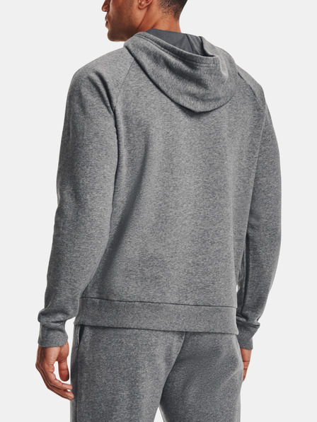 Under Armour Under Armour UA Rival Fleece 1/2 cipzáras kapucnis pulóver-GRY