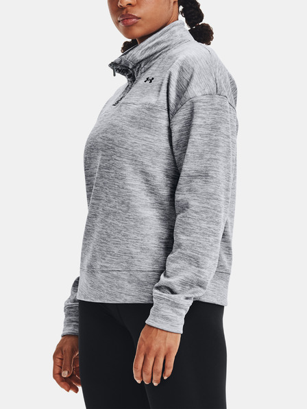 Under Armour Under Armour Armour Fleece WM 1/4 cipzáras pulóver-GRY