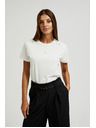 Moodo Fehér basic rövid ujjú póló