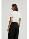Moodo Fehér basic rövid ujjú póló