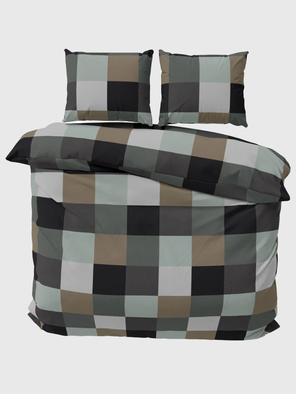 Kvalitex Francia viszkóz ágyneműhuzat WOODY kollekció 200x200, 70x90cm DION