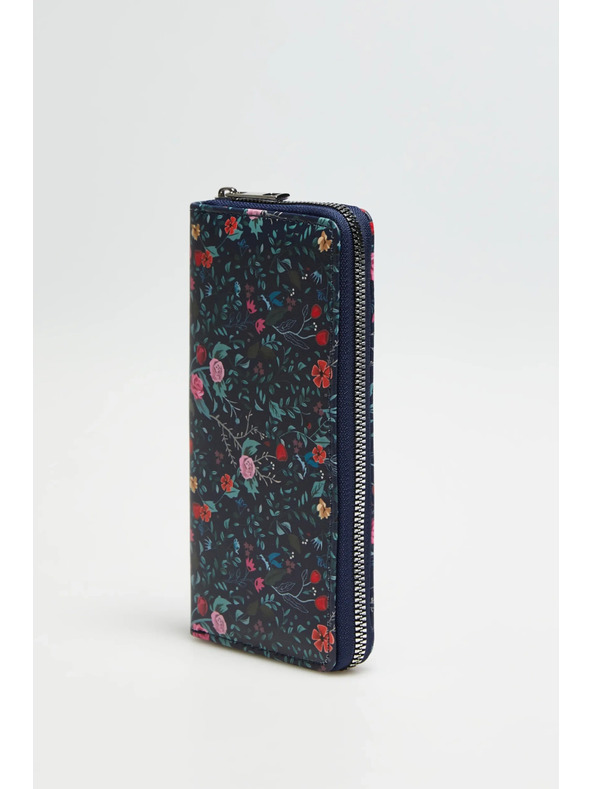 Moodo Sötétkék mintás pénztárca