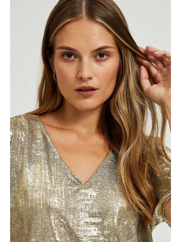 Moodo Arany rövid ujjú felső