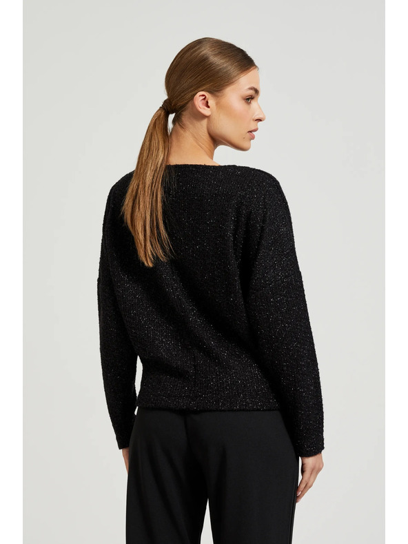 Moodo Fekete hosszú ujjú felső