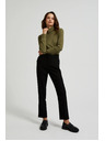 Moodo Világos olíva női hosszú ujjú felső