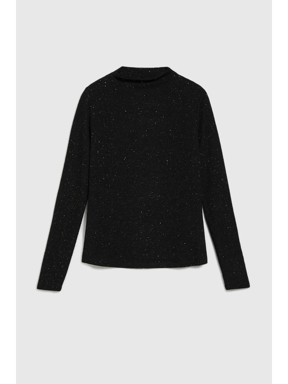 Moodo Fekete női hosszú ujjú felső