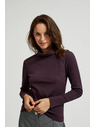 Moodo Sötét lila női hosszú ujjú felső