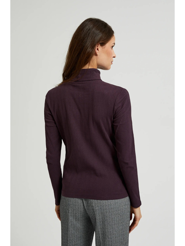 Moodo Sötét lila női hosszú ujjú felső