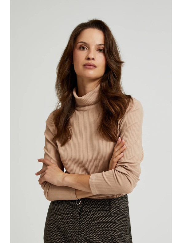 Moodo Barna női hosszú ujjú felső