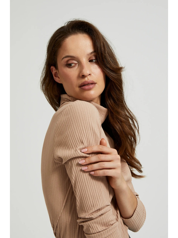 Moodo Barna női hosszú ujjú felső