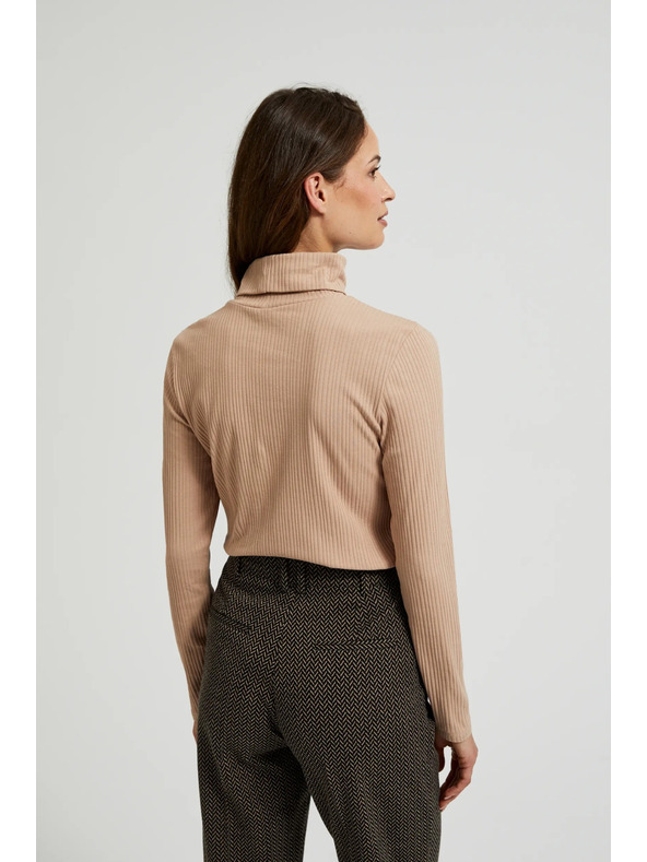 Moodo Barna női hosszú ujjú felső