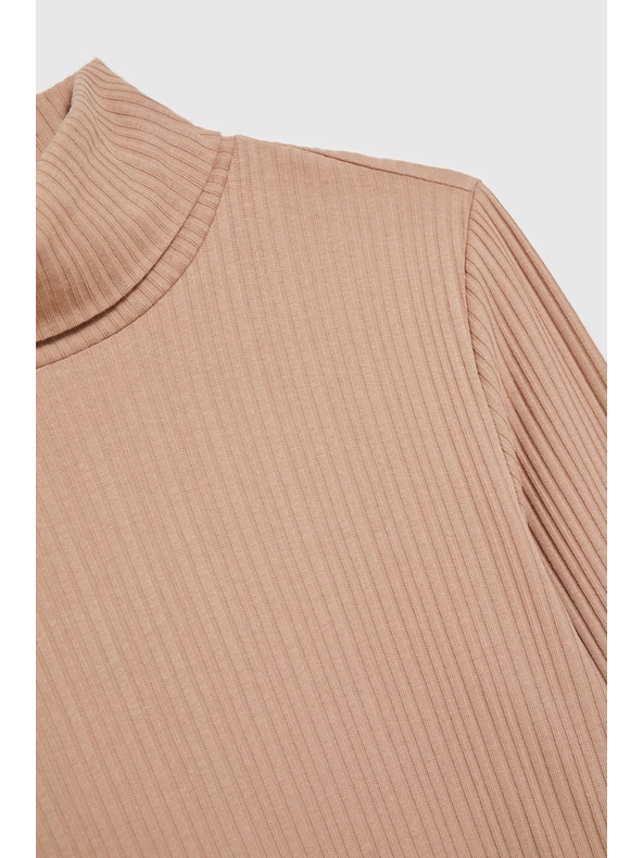 Moodo Barna női hosszú ujjú felső