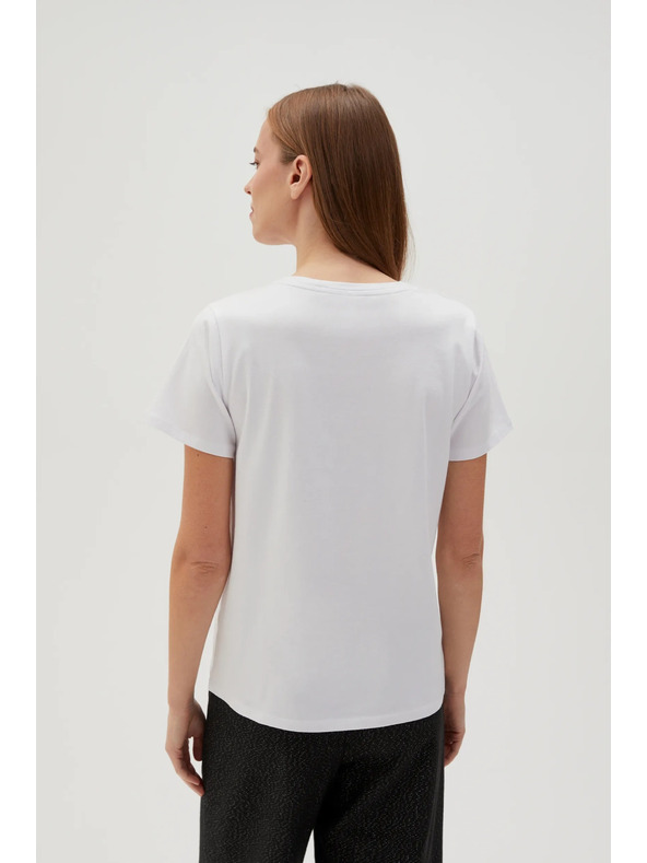 Moodo Fehér rövid ujjú póló