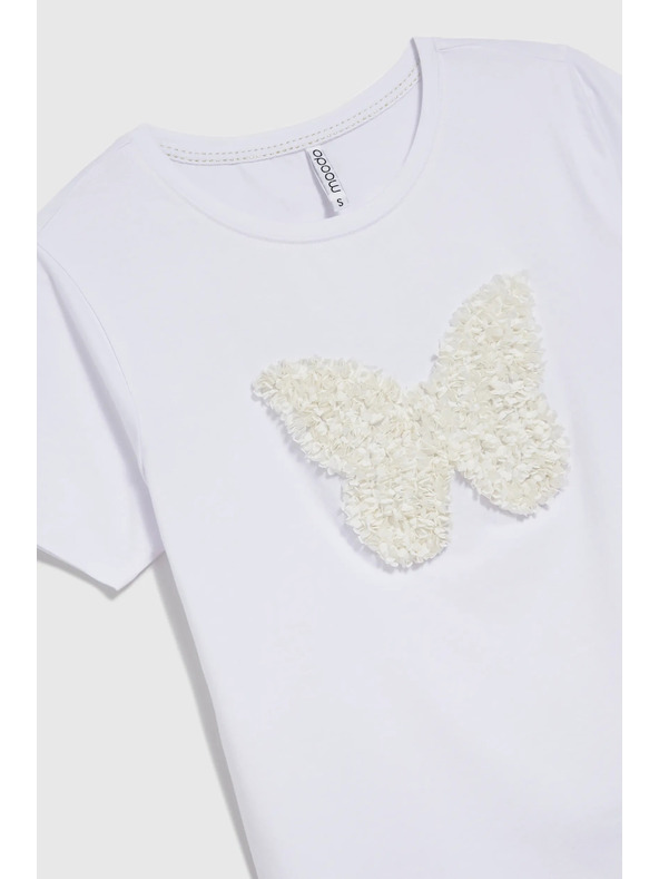 Moodo Fehér rövid ujjú póló