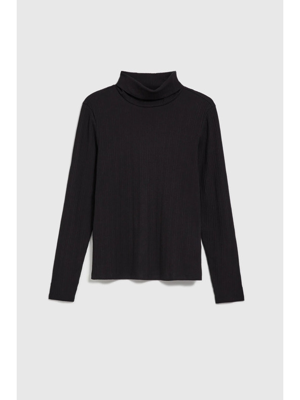 Moodo Fekete női hosszú ujjú felső