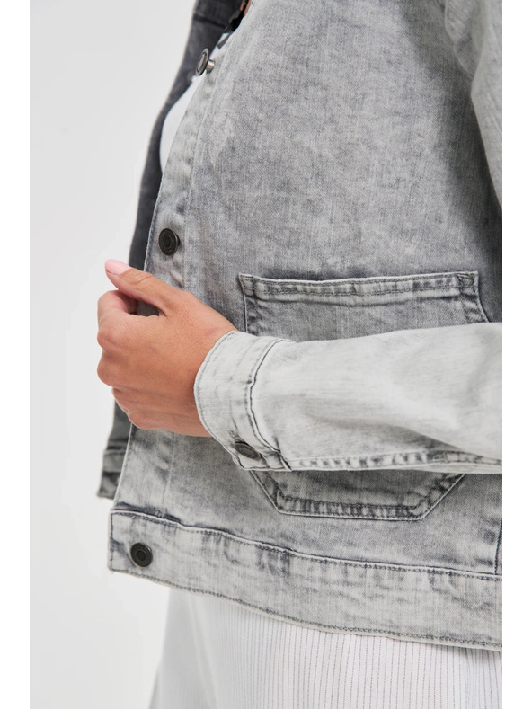 Moodo Szürke női dzseki Moodo