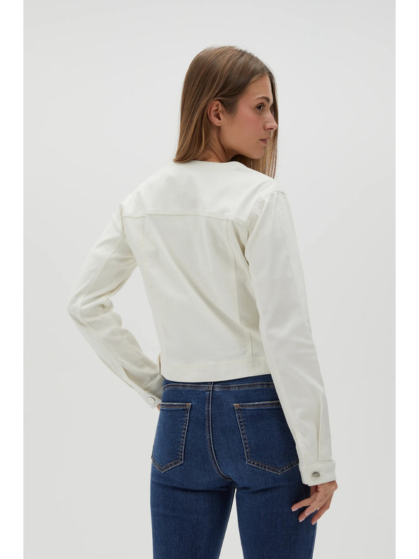 Moodo Fehér női kabát Moodo