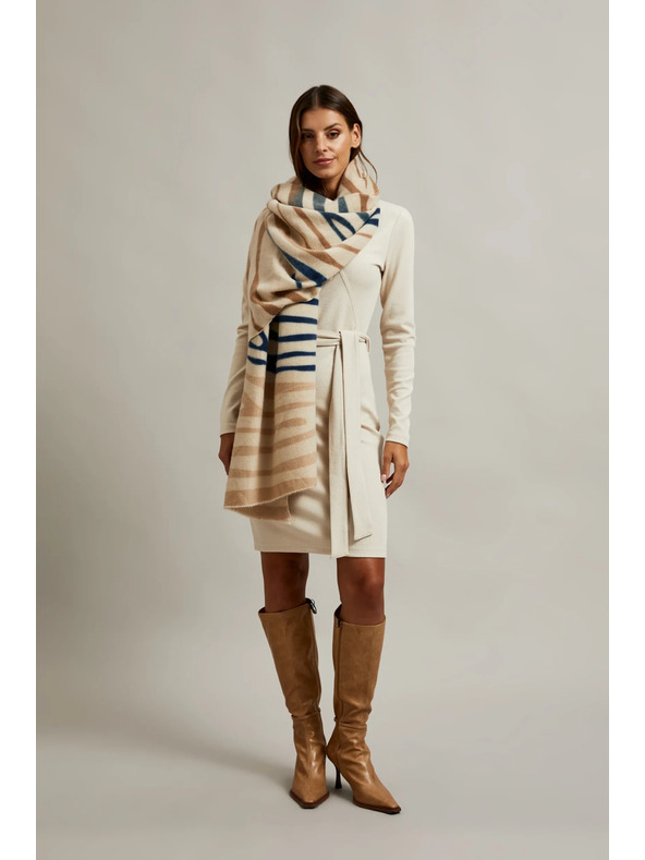 Moodo Bézs női sál