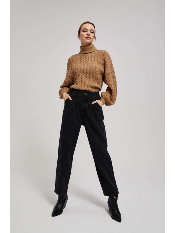 Moodo Fekete nadrág Moodo