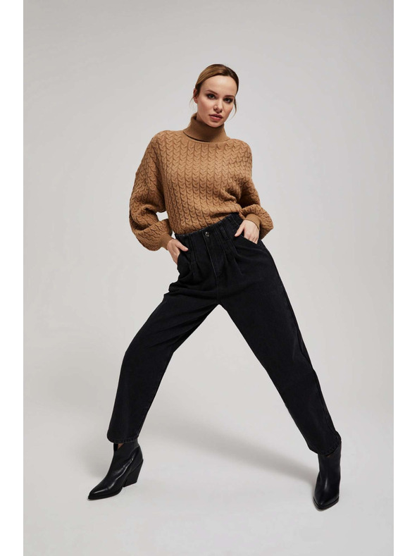 Moodo Fekete nadrág Moodo