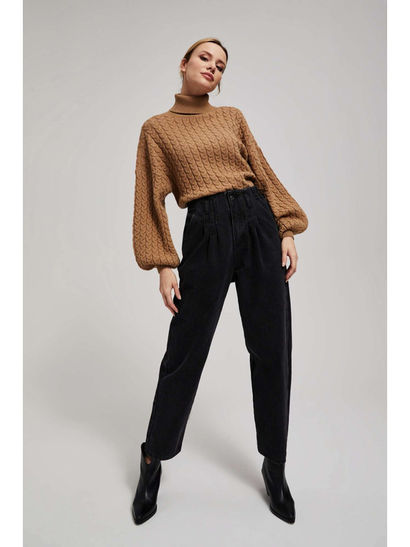 Moodo Fekete nadrág Moodo