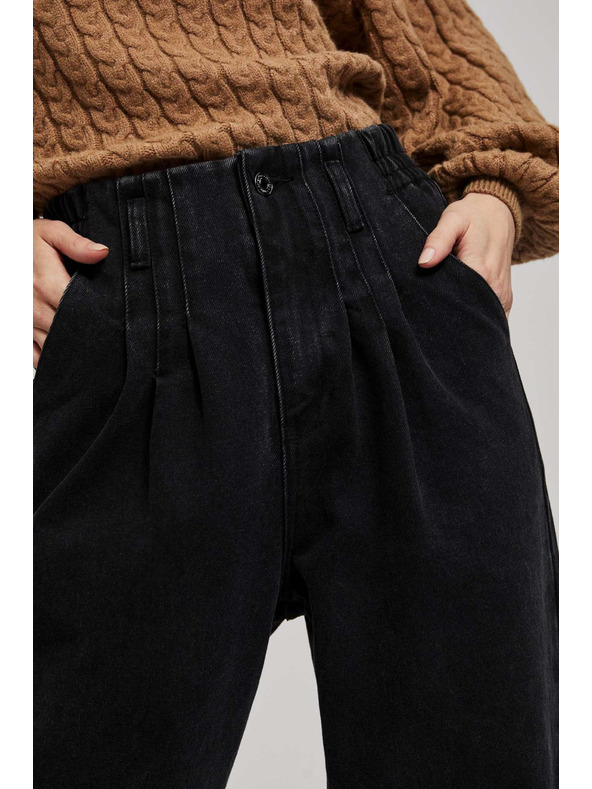 Moodo Fekete nadrág Moodo