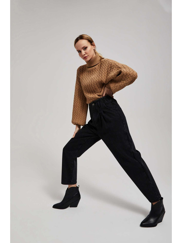 Moodo Fekete nadrág Moodo