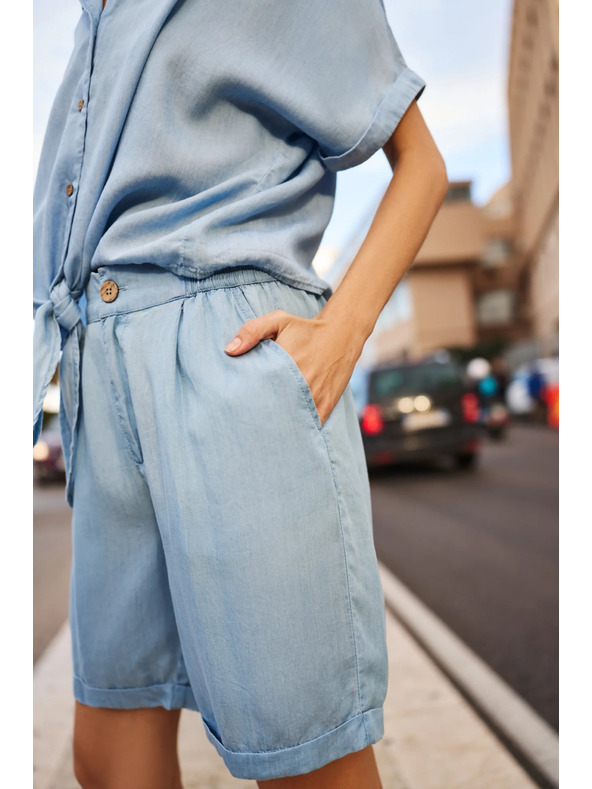 Moodo Kék Moodo női rövidnadrág