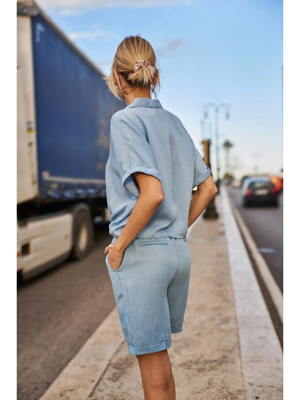 Moodo Kék női ing Moodo