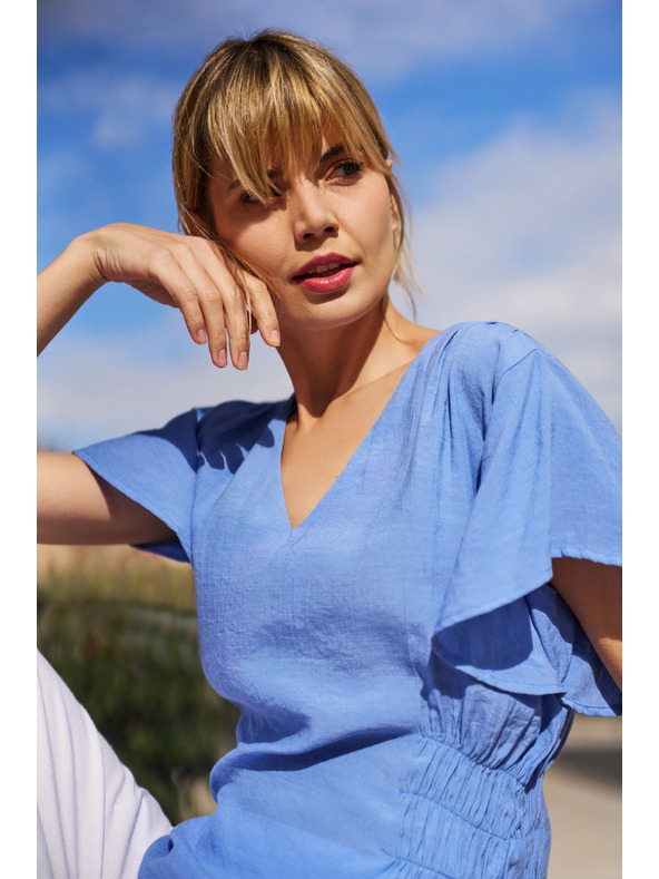 Moodo Kék női ing Moodo