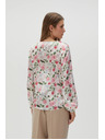 Moodo Fehér virágos Moodo női blúz